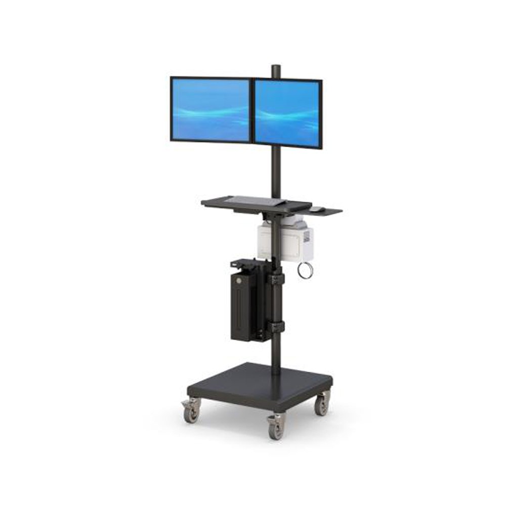 AFC Mobile Dual Monitor Cart