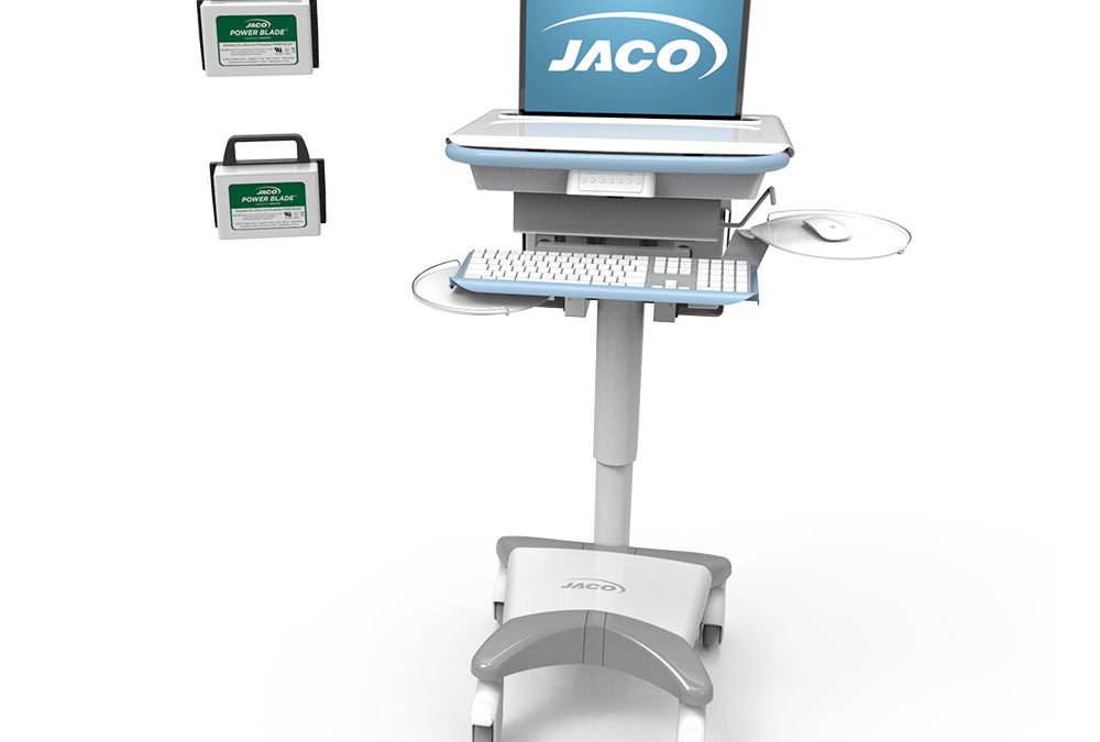 JACO UltraLite Model 310 Laptop Cart with Hot Swaps