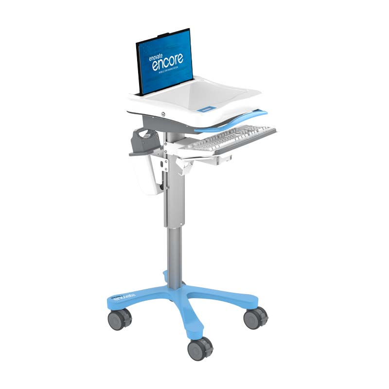 Enovate Encore Laptop Cart with Mobius Power