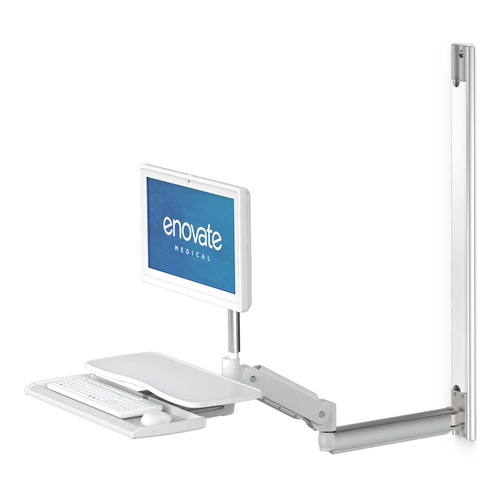 Enovate e997 Wall Arm with Extension Arm & eDesk